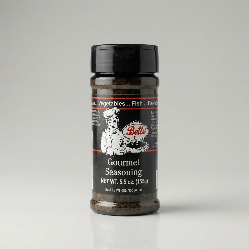 Betts Gourmet Seasoning - Single Bottle (5.5 oz) (PRE-ORDER / SHIPPING LATE APRIL)